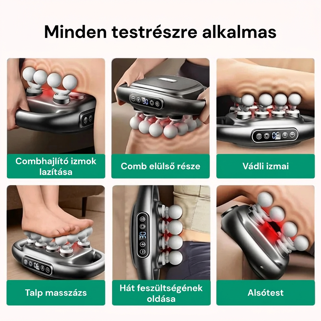 Szüntesse meg a fájdalmat és regenerálja minden izmát a vörösfény-terápiás Omnivellis™-el